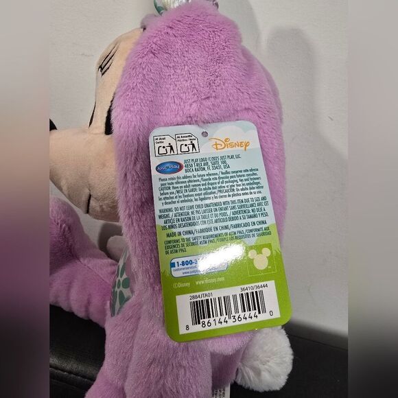 Officially Licensed Disney Minnie Mouse Easter Bunny Large Plush 17",  New - Picture 8 of 8